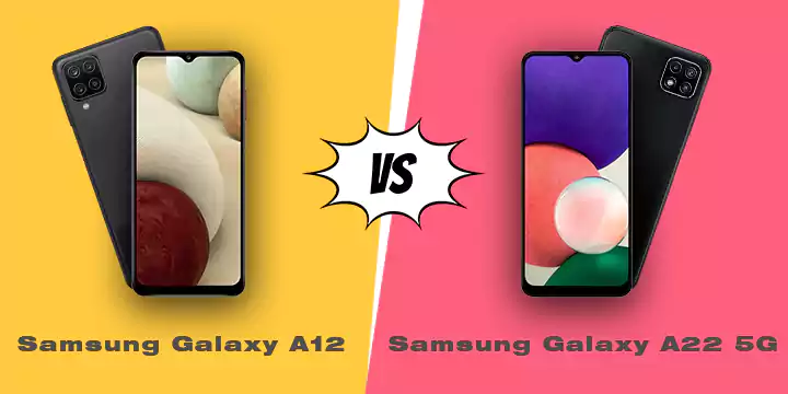 Perbedaan Samsung A12 Dan A22 5g