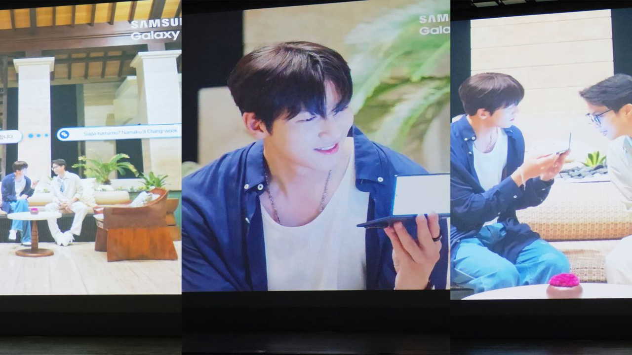 Healing Trip Ji Chang Wook di Indonesia Bersama Galaxy Z Fold 7