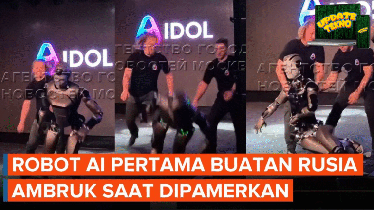 Rusia Perkenalkan Robot Humanoid Baru, Namun Langsung Tersungkur di Atas Panggung