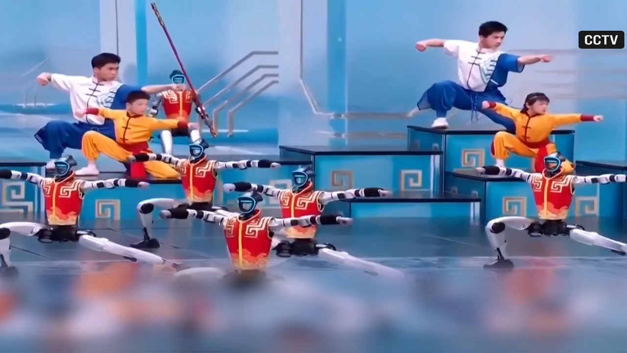 Robot Humanoid China Meningkatkan Kemampuan, Kini Mampu Menari, Kungfu, dan Salto dengan Luwes