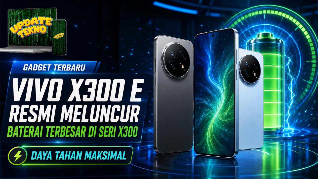 HP Vivo X300 E Resmi Meluncur dengan Baterai Terbesar di Seri X300