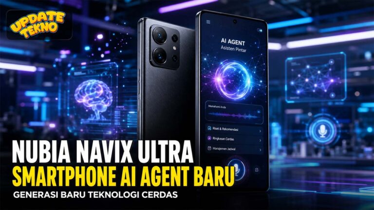 Nubia NaviX Ultra Resmi Meluncur sebagai Smartphone AI Agent Generasi Baru