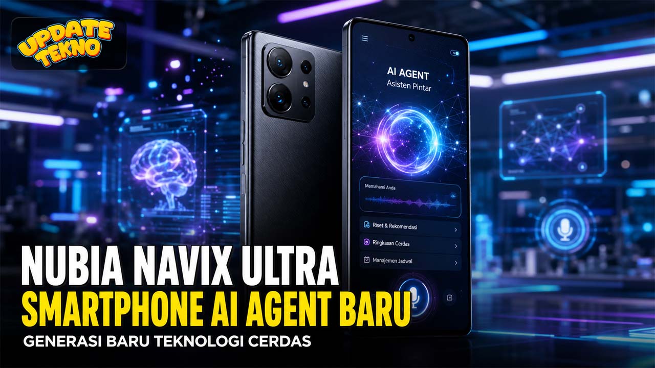 Nubia NaviX Ultra Resmi Meluncur sebagai Smartphone AI Agent Generasi Baru