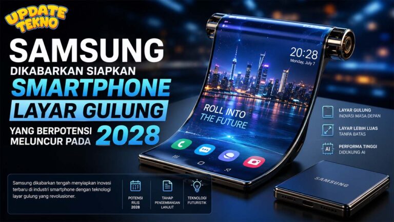 Samsung Dikabarkan Siapkan Smartphone Layar Gulung yang Berpotensi Meluncur pada 2028