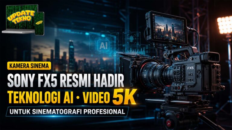 Sony FX5 Resmi Hadir dengan Teknologi AI dan Rekam Video 5K untuk Sinematografi Profesional