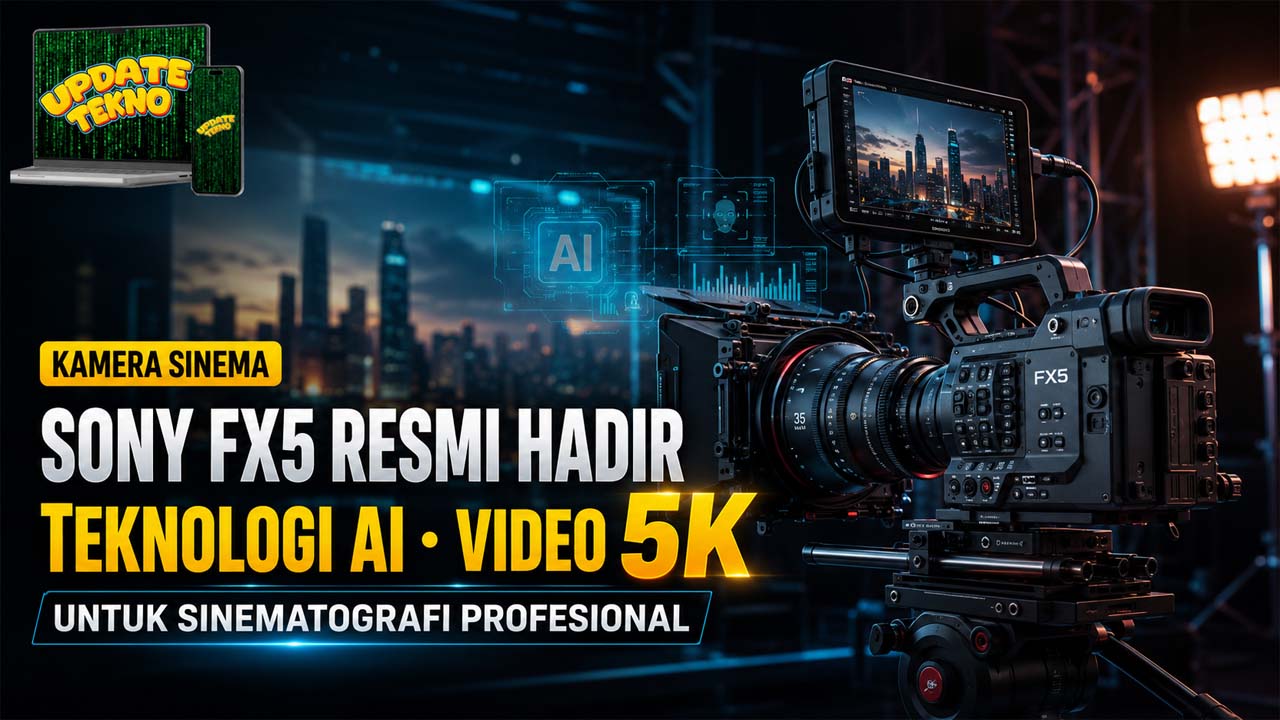 Sony FX5 Resmi Hadir dengan Teknologi AI dan Rekam Video 5K untuk Sinematografi Profesional