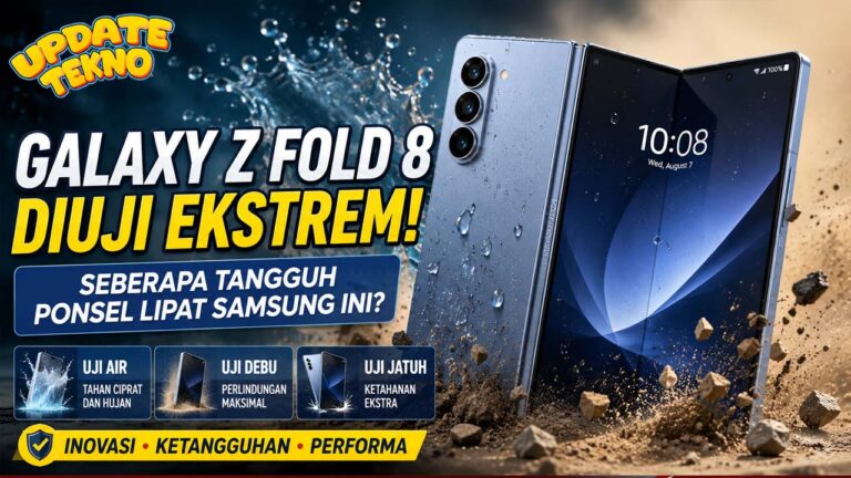 Galaxy Z Fold 8 Diuji Ekstrem, Seberapa Tangguh Ponsel Lipat Samsung Ini?