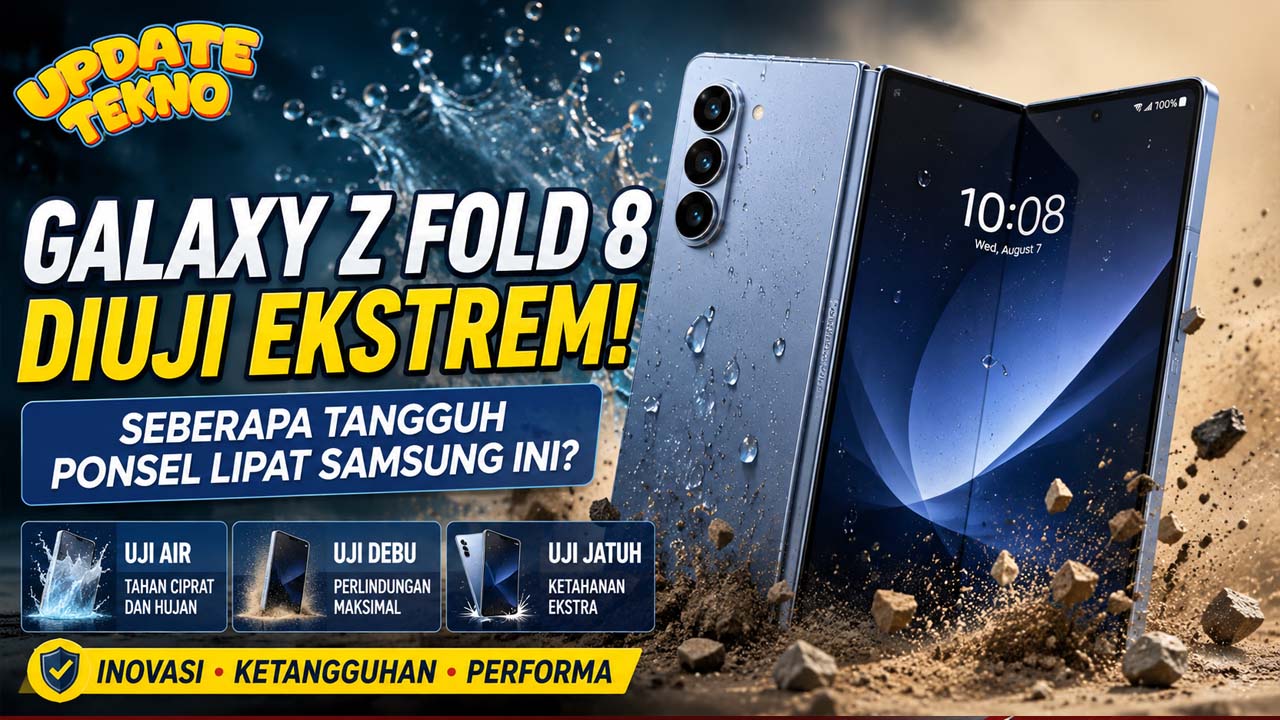 Galaxy Z Fold 8 Diuji Ekstrem, Seberapa Tangguh Ponsel Lipat Samsung Ini?
