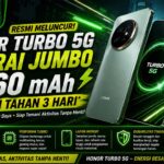 Honor Turbo 5G Meluncur, Baterai Jumbo 8.560 mAh Diklaim Tahan 3 Hari