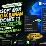 Microsoft Akui Menu Klik Kanan Windows 11 Bermasalah, Kini Siapkan Perombakan Besar