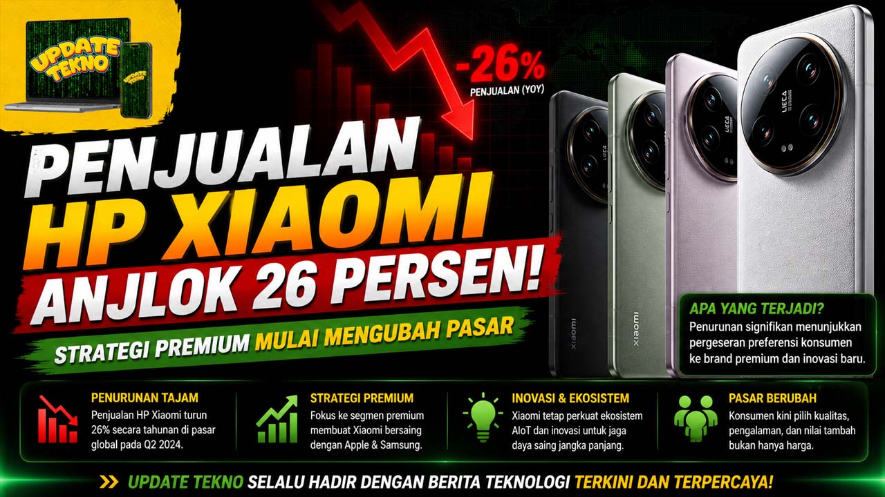 Penjualan HP Xiaomi Anjlok 26 Persen, Strategi Premium Mulai Mengubah Pasar