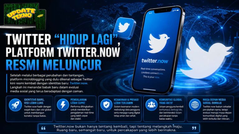 Twitter “Hidup Lagi”, Platform Twitter.now Resmi Meluncur