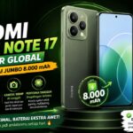 Xiaomi Redmi Note 17 Meluncur Global dengan Baterai Jumbo 8.000 mAh