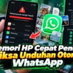 Memori HP Cepat Penuh? Periksa Unduhan Otomatis WhatsApp