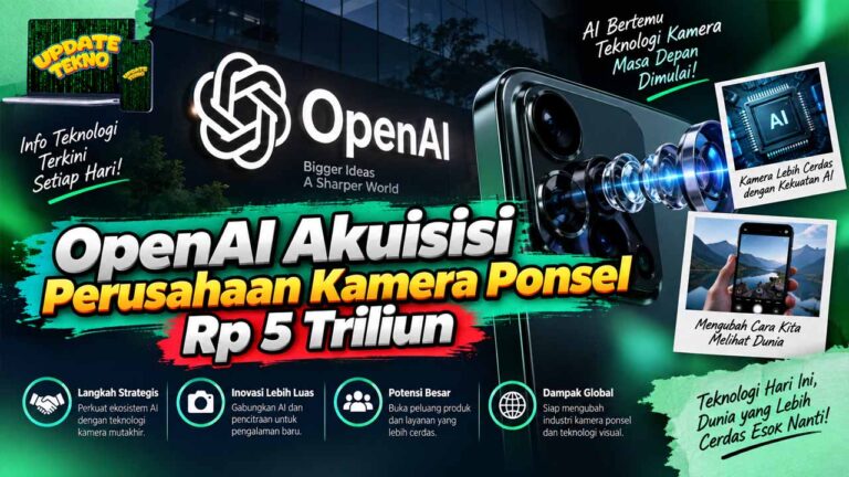 OpenAI Akuisisi Glass Imaging Rp5 Triliun, Kamera AI Jadi Sorotan