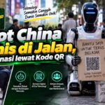 Robot China Ngemis di Jalan, Minta Donasi lewat Kode QR