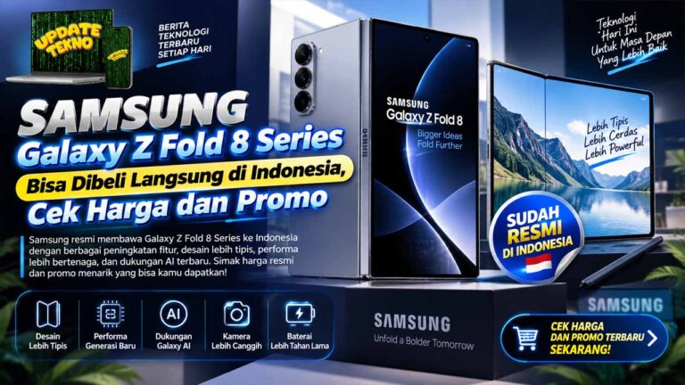 Samsung Galaxy Z Fold 8 Series Sudah Dijual, Harga Mulai Rp19 Jutaan