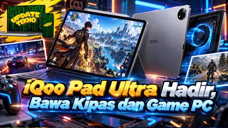 iQoo Pad Ultra Hadir, Bawa Kipas dan Game PC