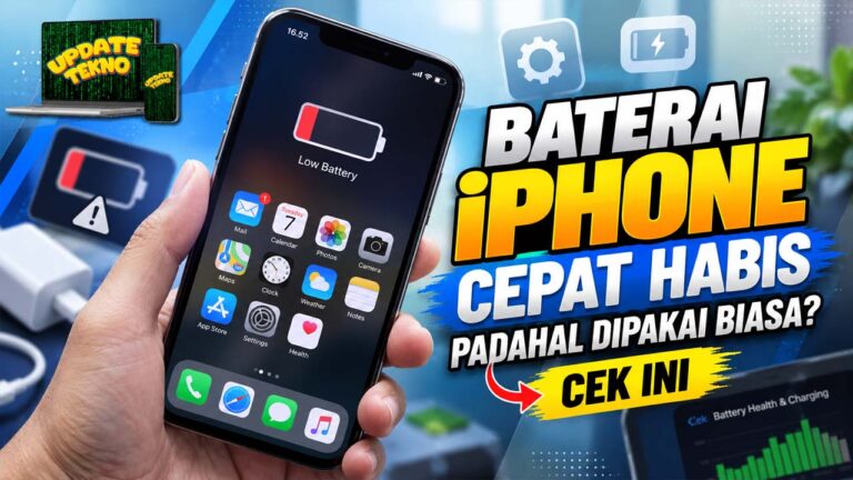 Baterai iPhone Cepat Habis Padahal Dipakai Biasa? Cek Ini