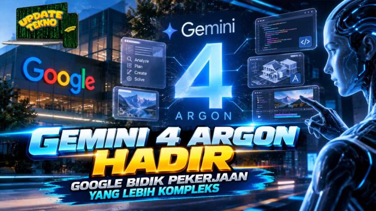 Gemini 4 Argon Hadir, Google Bidik Pekerjaan yang Lebih Kompleks