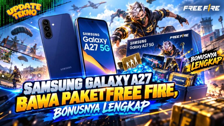 Samsung Galaxy A27 Bawa Paket Free Fire, Bonusnya Lengkap
